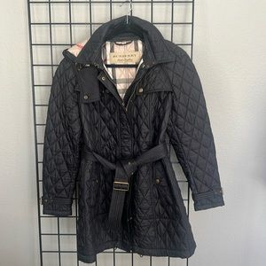 Burberry quilted jacket size XL